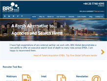 Tablet Screenshot of brsglobal.com